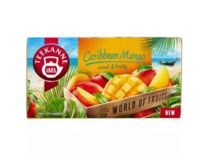 Teekanne world of fruits caribbean mango @20x2,25g