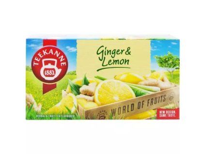 Teekanne world of fruits ginger lemon @20x1,75g