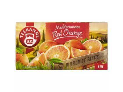 Teekanne world of fruits mediterranean red orange 40g