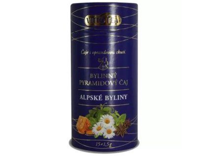 VittoTea čaj bylinný alpské byliny tuba 22,5g