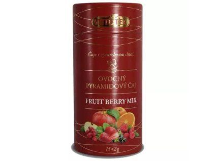 VittoTea čaj ovocný fruit berry mix tuba 30g