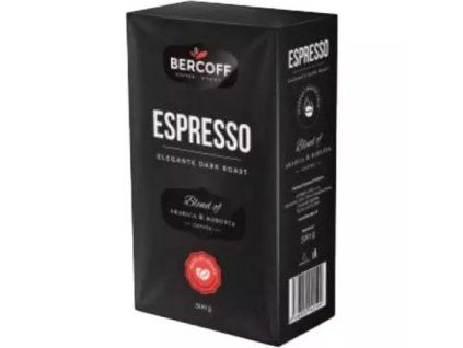 Bercoff zrnková káva premium espresso 500g