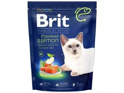 Brit Premium granule sterilized salmon 300g