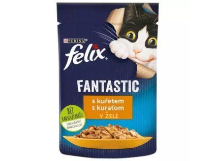 Felix Fantastic kapsička s kuřetem v želé 85g