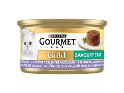 Gourmet Gold konzerva savourycake s jehněčím 85g