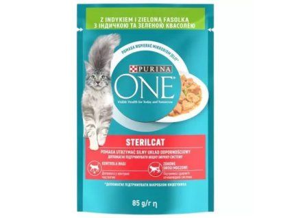 Purina One kapsičky sterilcat minifiletky 85g