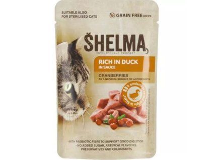 Shelma kapsička kachní +brusinka k 85g