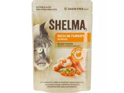 Shelma kapsička krůtí +rakytník k 85g