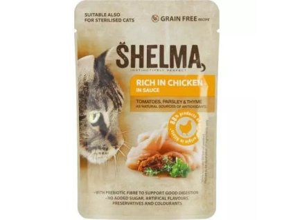 Shelma kapsička kuřecí rajčata +bylinka k 85g