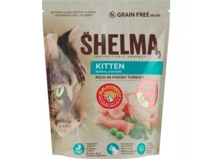 Shelma Kitten granule krůtí grain-free 750g