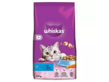 Whiskas granule s tuňákem 1400g