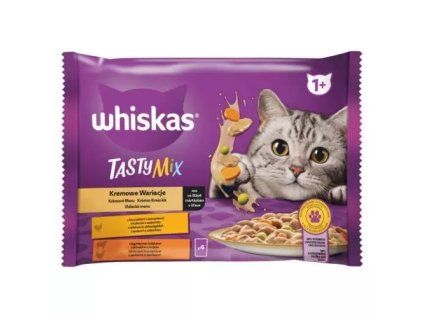 Whiskas kapsička mp creamy creations hovězí @4x85g