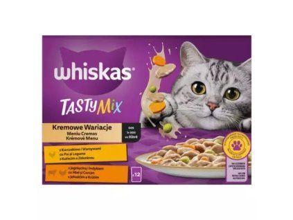 Whiskas kapsička mp creamy creations ve šťávě @12x85g