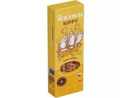 Akinu Sippy sticks pro andulky vitamínovo-medová 120g