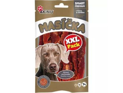 Akinu masíčka pamlsky kachní prsíčka xxl 90g