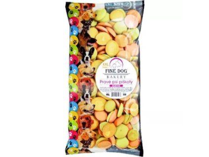 FineDog piškoty mix barevné xxlbalení 400g