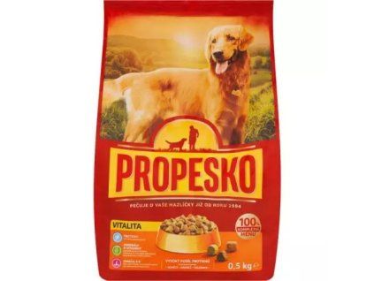 Propesko granule vitality hovězí+drůbež+zelenina 500g