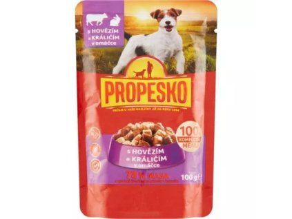 Propesko kapsička hovězí+králík p 100g
