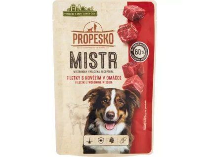 Propesko Mistr kapsička hovězí 85g