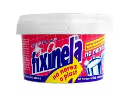 Fixinela čisticí pasta nerez+plast 200g