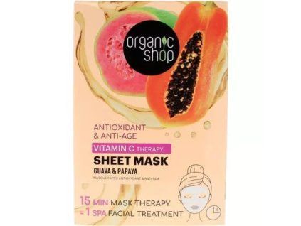Organic Shop pleťová maska 25g Antioxidant&Anti-age