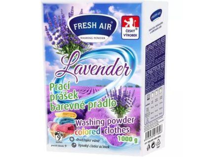 Fresh Air prací prášek 1kg Lavender