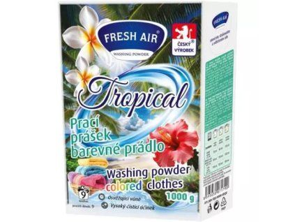 Fresh Air prací prášek 1kg Tropical