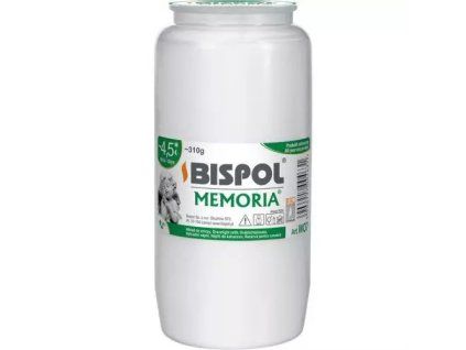 Bispol svíčka olejová bílá wo7 310g