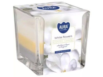 Bispol svíčka white flower 170g