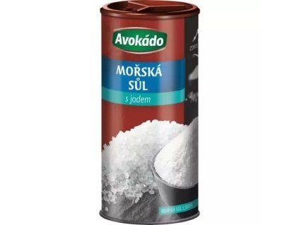 Avokádo mořská sůl s jódem 330g