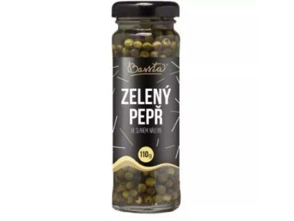 Bassta zelený pepř ve slaném nálevu 100g/110g