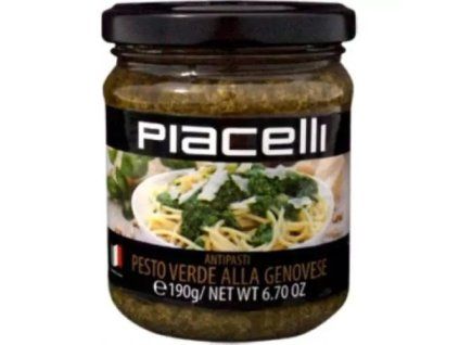 Piacelli pesto bazalkové 190g