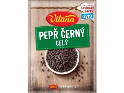 Vitana Koření pepř černý celý 20g