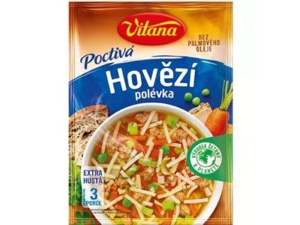 Vitana Poctivá Hovězí polévka 81g