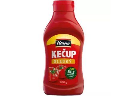 Hamé kečup sladký bez konzervantů 900g