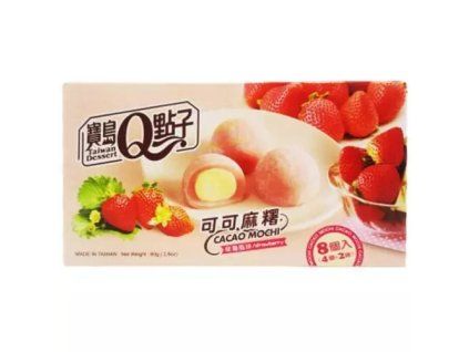 Q mochi s jahodovou příchutí 80g