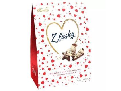 Carla mořské plody mléčné s lískooříškovou náplní z lásky 125g