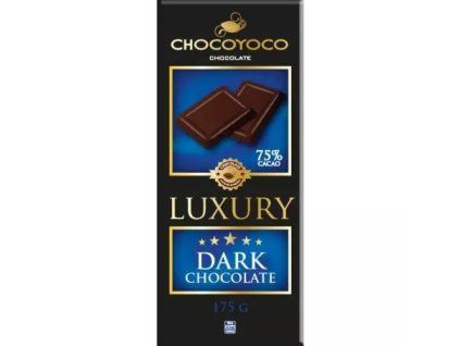 Chocoyoco luxury hořká čokoláda 75% 175g