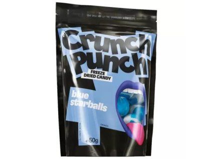 CrunchPunch freeze dried candy blue starballs 50g