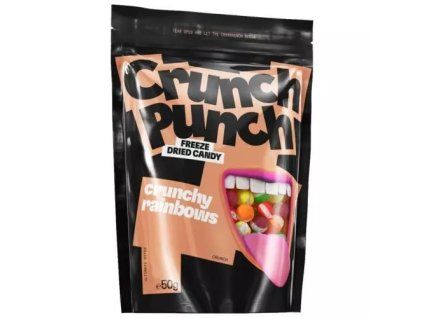 CrunchPunch freeze dried candy crunchy rainbows 50g