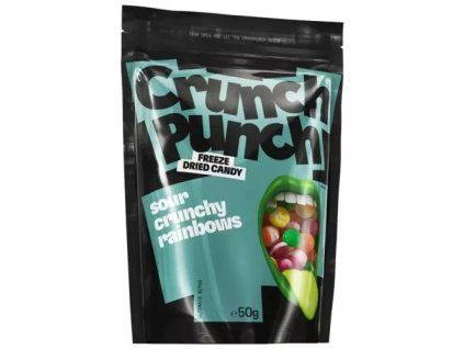 CrunchPunch freeze dried candy sour crunchy rainbows 50g