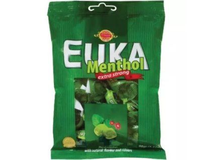 Evropa hard candy euka menthol extra strong 90g