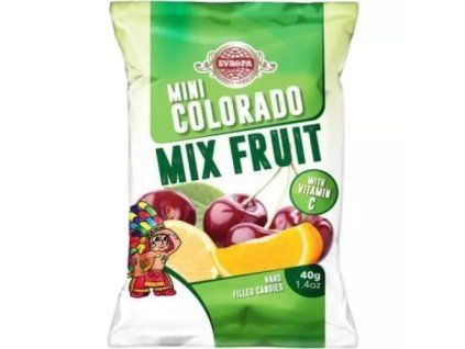 Evropa hard candy mini colorado mix fruit 40g