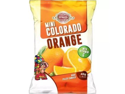 Evropa hard candy mini colorado orange 40g