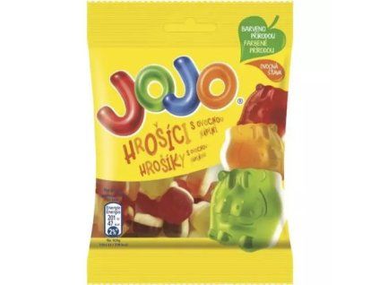Jojo bonbóny plnění hrošíci 80g