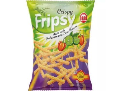 Fripsy crispy tyčinky habanero and lime 50g