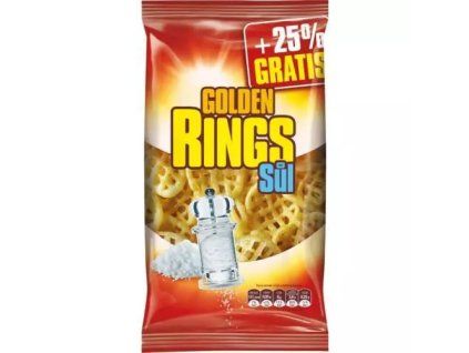 Golden Snack golden rings sůl 105g