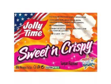 JollyTime popcorn sweet n crispy 100g USA