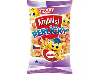 Křupni si perličky ovocné sladké 130g