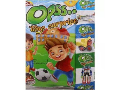McRobin Opss kukuřičné křupky s hračkou pro kluky 30g